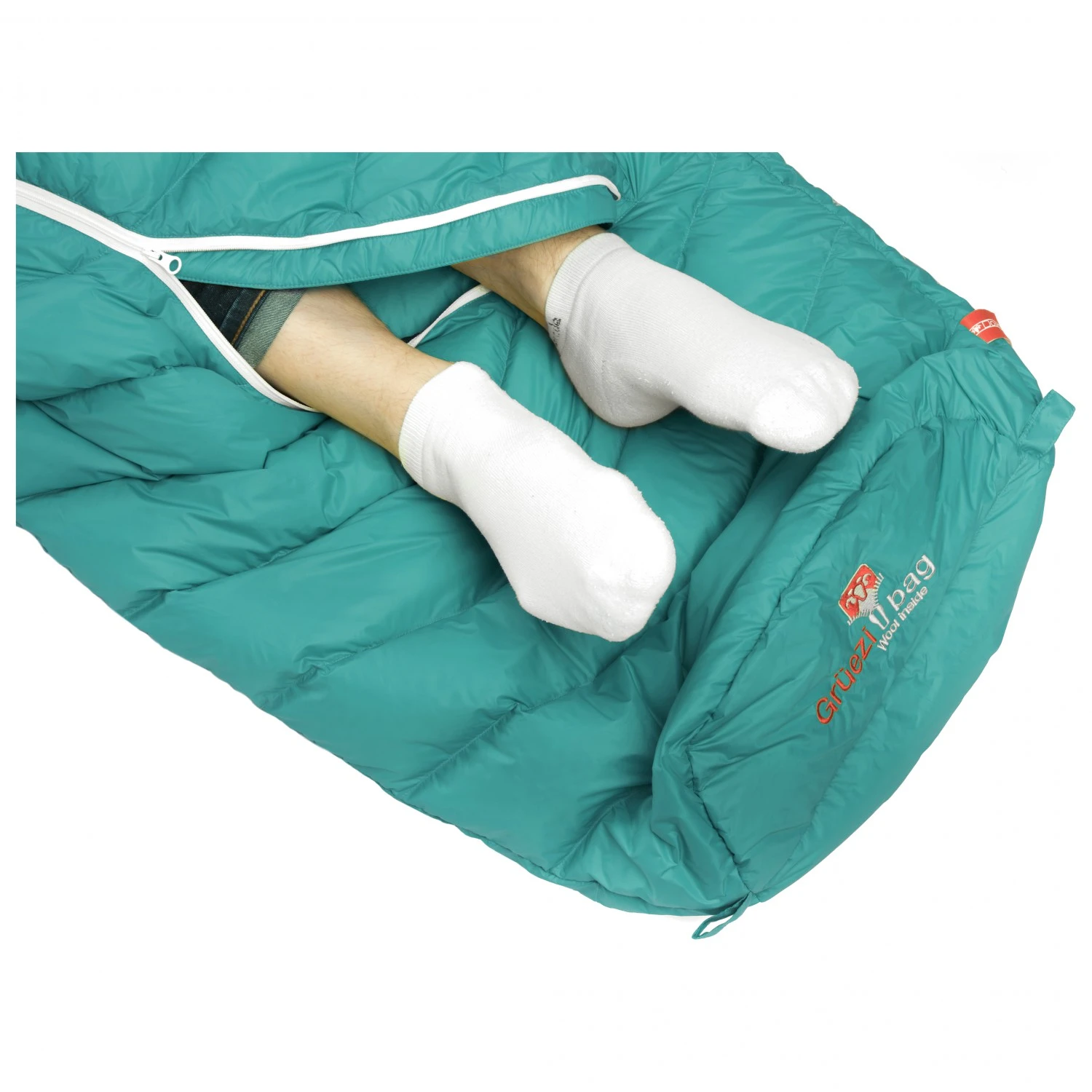 Grüezi Bag Biopod DownWool Extreme Light 175 - Daunenschlafsack 10 Grüezi Bag Biopod DownWool Extreme Light 175 - Daunenschlafsack – Bild 8