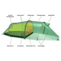 Hilleberg Nallo 4 GT - 4-Personen Zelt -Zelt & Schlaf hilleberg nallo 4 gt 4 personen zelt detail 6