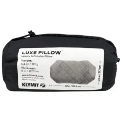 Klymit Luxe Pillow - Kissen -Zelt & Schlaf klymit luxe pillow kissen detail 6