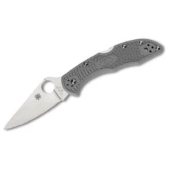 Spyderco Delica 4 Lightweight Flat Ground - Messer -Zelt & Schlaf spyderco delica 4 lightweight flat ground messer 1