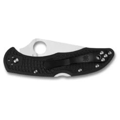 Spyderco Delica 4 Lightweight Flat Ground - Messer -Zelt & Schlaf spyderco delica 4 lightweight flat ground messer detail 2