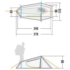 Tatonka Kyrkja - 1-Personen Zelt 12 Tatonka Kyrkja - 1-Personen Zelt -Zelt & Schlaf tatonka kyrkja 1 personen zelt detail 4