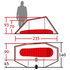 Wechsel Aurora 1 - 1-Personen Zelt -Zelt & Schlaf wechsel aurora 1 1 personen zelt detail 5