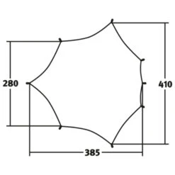 Wechsel Wing 'Travel Line' L - Tarp -Zelt & Schlaf wechsel wing travel line l tarp detail 4